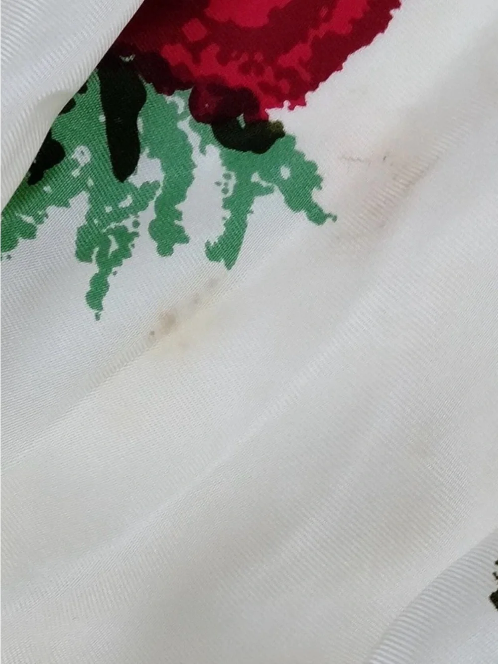🌈 Christian Dior Floral Clock Silk Scarf